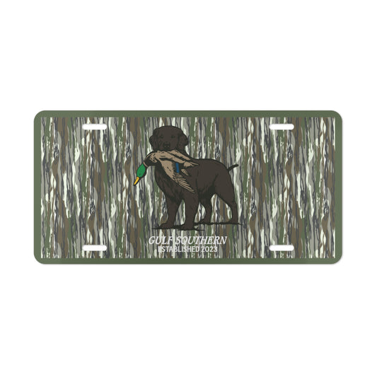 Camo Duck Dog Front Plate